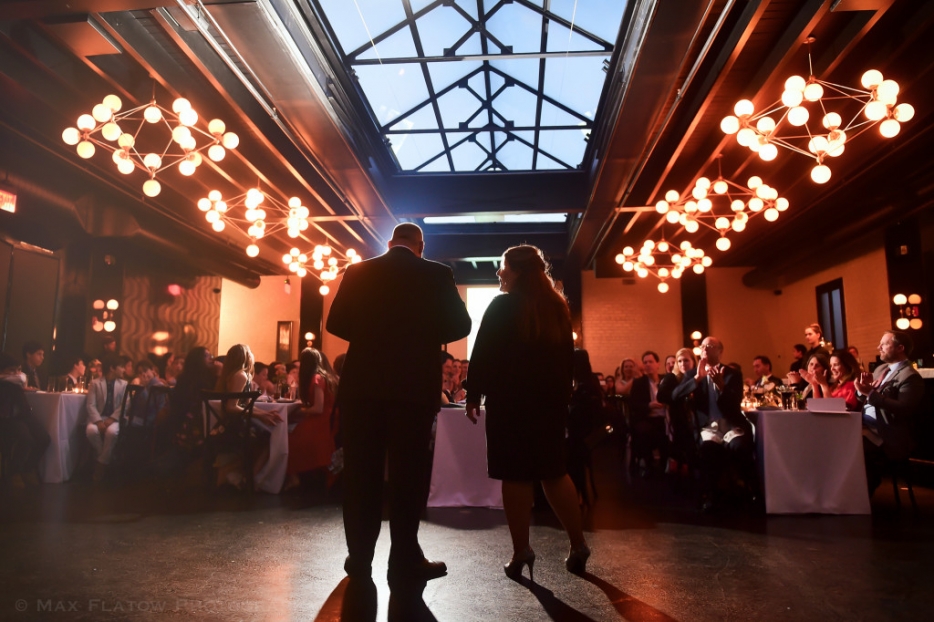 The Weingartners make a beautiful speech to toast their son, Henry